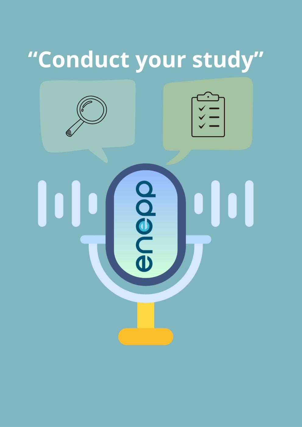 ENCePP logo in microphone