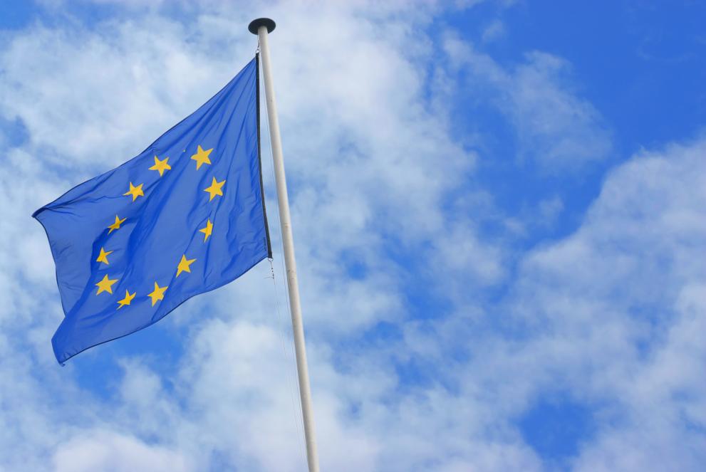 EU flag with stars